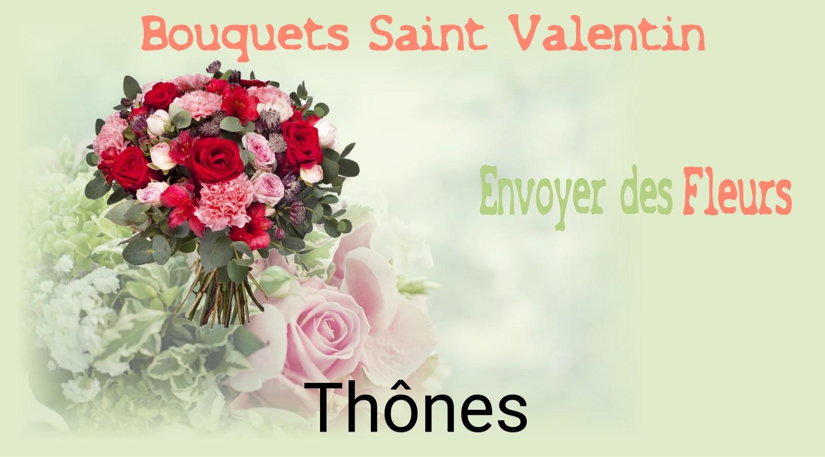 Roses de Saint-Valentin livrées à Thônes